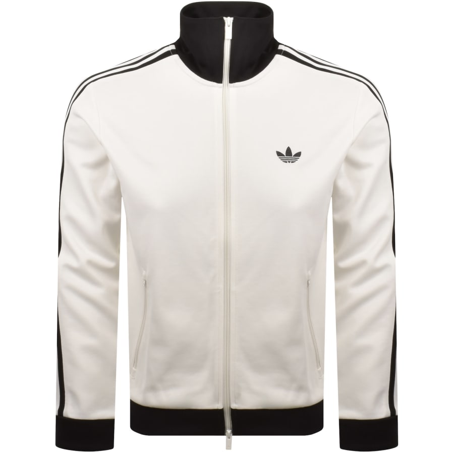 adidas Originals Beckenbauer Track Top White | Mainline Menswear gb
